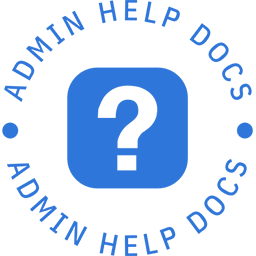 Admin Help Docs logo