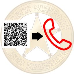 QR code MeCard/vCard generator logo
