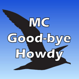 MC Good-bye Howdy logo
