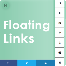 Floating Social Share Icons and Social Share buttons – Next Previous Post Links – FL logo
