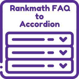 Convert Rank Math FAQ to Accordion logo