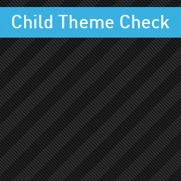 Child Theme Check logo
