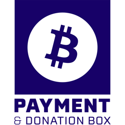 Cryptocurrency Donation Box – Bitcoin & Crypto Donations logo