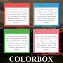 Colorbox Panels & Info Box logo
