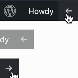 Hide WP Toolbar logo