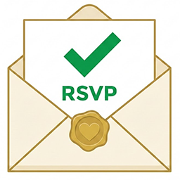 Wedding Party RSVP – Guest List, Invitation & Event Manager logo