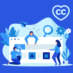 Easy search and use CC-licensed images logo