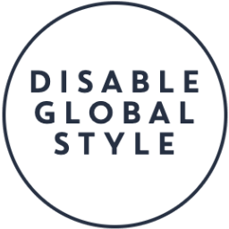 Disable Global Style logo
