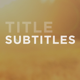 Subtitles logo