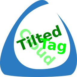 Tilted Tag Cloud Widget logo