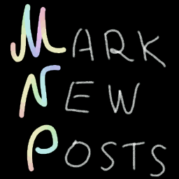 Mark New Posts logo