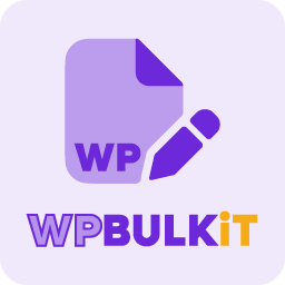 WBULKiT – Bulk Edit Posts & Pages logo