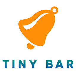 TinyBar – Display notification bar, banner, announcement at the top or bottom of your website logo