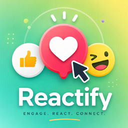 Reactify – Post Reactions, Emoji Reactions & Engagement Analytics for WordPress logo