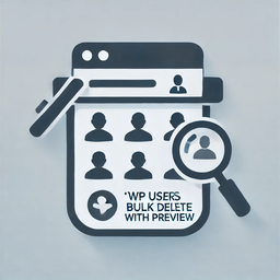 Users Bulk Delete With Preview logo