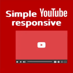 Simple YouTube Responsive logo