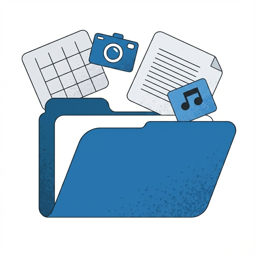 Lens – WordPress Media Library Folders & File Manager logo