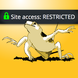 Restricted Site Notifier logo
