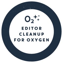 Editor Cleanup For Oxygen: FDP add-on to cleanup the Oxygen editor logo