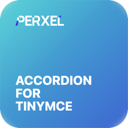 Perxel Accordion for TinyMCE logo