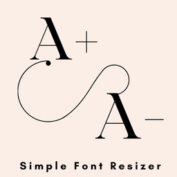 Simple Font Resizer logo