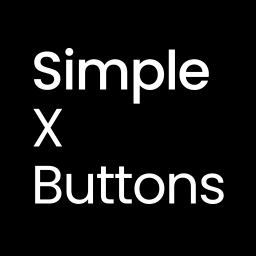Simple X Buttons – Share, Follow, Mention & Hashtag for WordPress logo