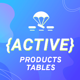 Active Woot Products Tables for WooCommerce. 100% FREE logo