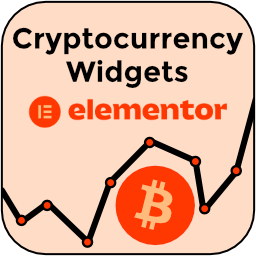 Cryptocurrency Widgets For Elementor logo