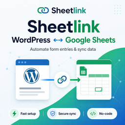 SheetLink Forms for Google Sheets and Excel logo