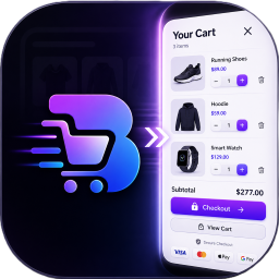 BrahamCart – App-Like Modern Side Cart for WooCommerce logo