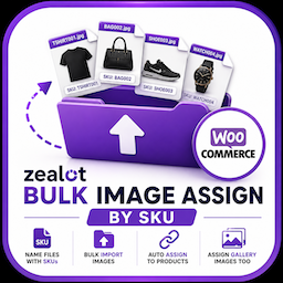 Zealot Bulk Image Assign by SKU for WooCommerce logo