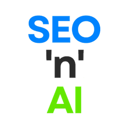 SEO'n'AI – AI Image check&mark logo