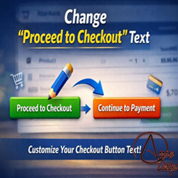 Change Proceed To Checkout Text logo