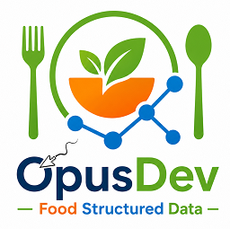 OpusDev Food Structured Data logo