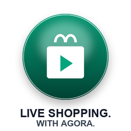 HDWebmobile Live Shopping with Agora logo