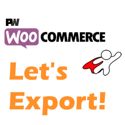PW WooCommerce Let's Export! logo