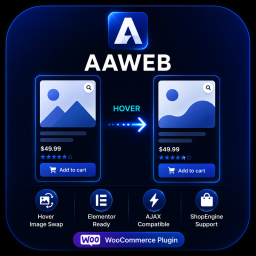 AAWEB Product Image Hover Swap for WooCommerce logo