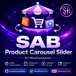 SAB Product Carousel Slider for WooCommerce logo