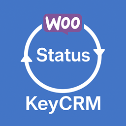 Synchronization status for KeyCRM logo