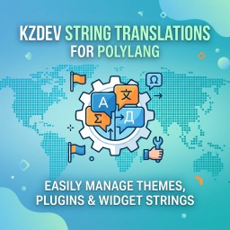 Kzdev String Translations for Polylang logo