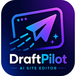 DraftPilot AI Site Editor logo