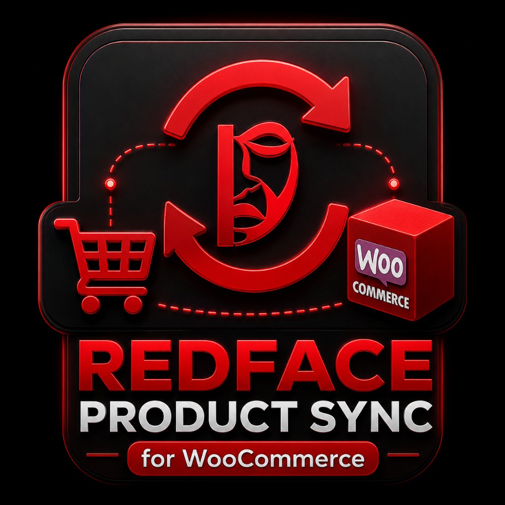 RedFace Product Sync for WooCommerce logo