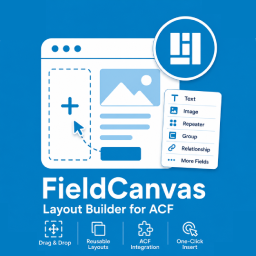 FieldCanvas Layout Builder – Visual ACF Flexible Content Builder logo