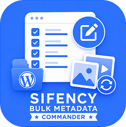 Sifency Bulk Metadata Commander logo
