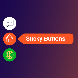 Sticky Buttons – Floating Buttons Builder logo