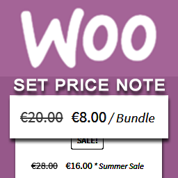 Set Price Note (Units, Offers, Editions) for WooCommerce logo