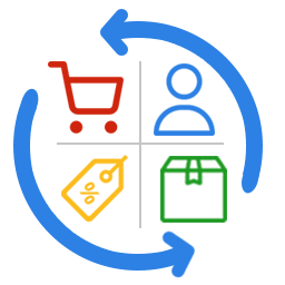 MIPL Multistore Sync for WooCommerce. Sync Products, Stock and Orders. logo