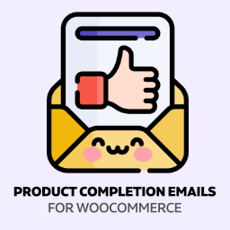Product Completion Emails for WooCommerce logo
