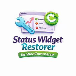 Status Widget Restorer for WooCommerce logo