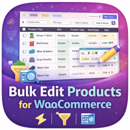 Bulk Edit Products – Price, Stock, SKU & Inventory Manager for WooCommerce logo